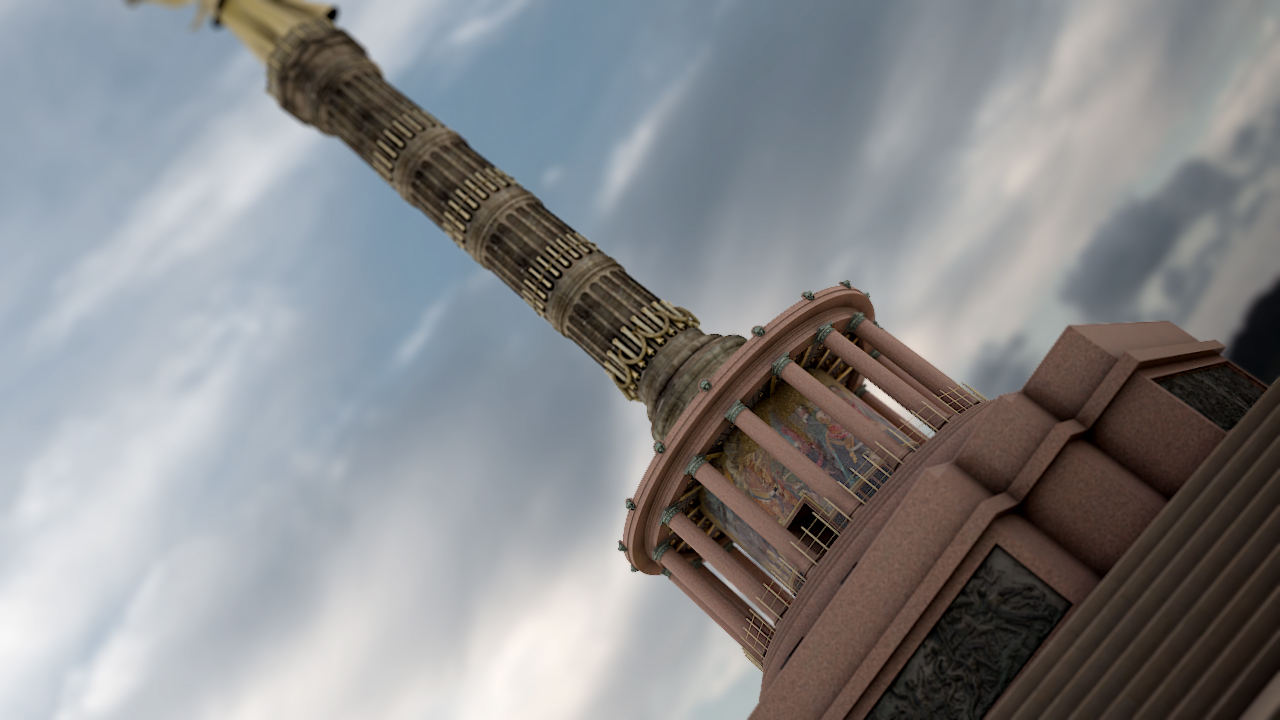 Victory column Berlin 3D