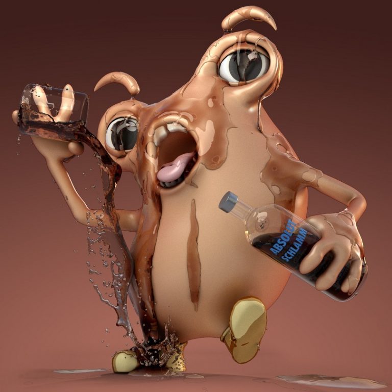 Schlamm Character Design